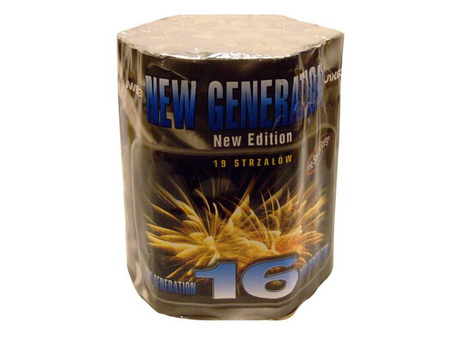 Vuurwerkbatterij New Generation 16 19 Schoten 30 mm F3 JW63 Jorge