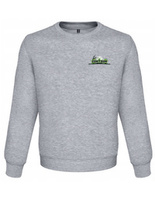 Bluza szara Zombie Attack BZA1 2x nadruk rozm. L