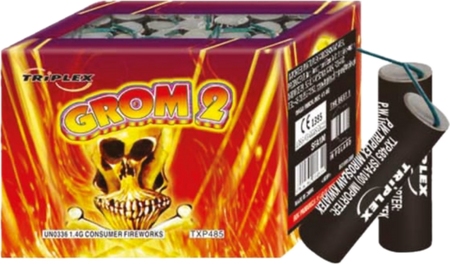 Grom 2 Petarda 36szt F3 Triplex TXP485