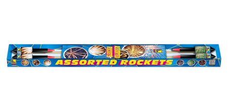 TR45 Tomaszek Assorted Rockets – set van 4 vuurpijlen, F2