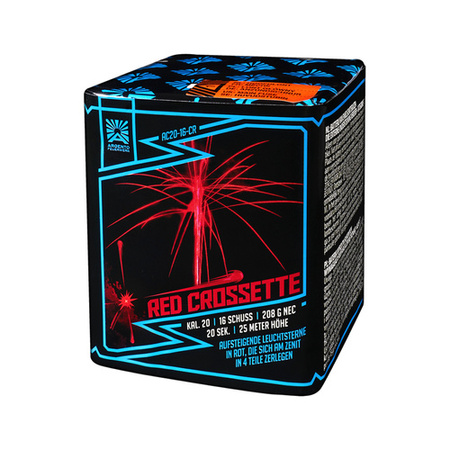 Red Crosette 16s AC20-16-CR  F2  18/1
