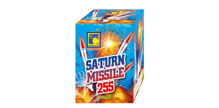 Vuurwerkbatterij TW117 Saturn Missile 25 Schoten 7 mm F2 Tomaszek