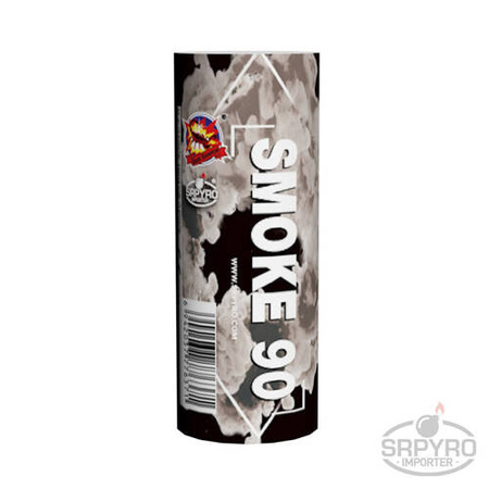 CLE7037W Smoke 90 Rauchkerze, groß, weiß, 20/5