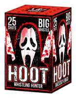 Batterij Hoot JWM25-15 25shots 25mm F2 Gaoo Fireworks