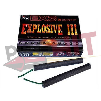 EXPLOSIVE III EX3 BUNCH FIREECKER – 20 STÜCK