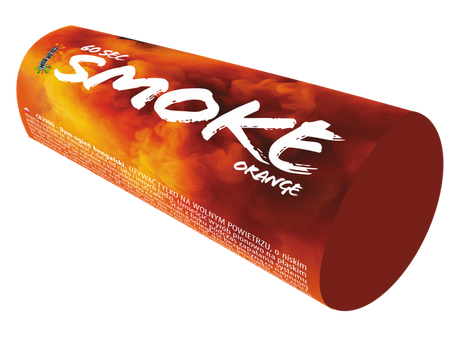 Color Bum Smoke Candle Orange Smoke CB290O T1 30/5