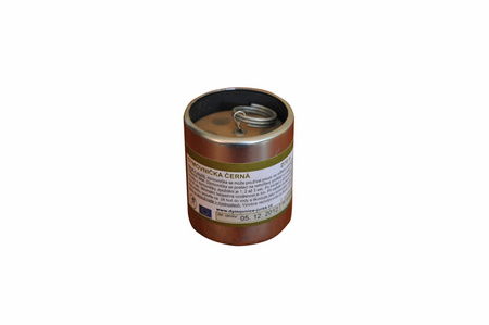 D110B Smoke Candle Black 30s Pyro Moravia