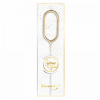 Wunderkerzen Nummer „0“ Gold TXF800 F1 12/20