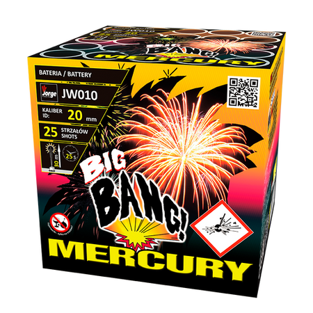 Batterij Mercury JW010 25shots 20mm F2 Jorge