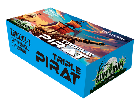 Triple Pirat ZomBum ZBK0203-3  P1  50/100
