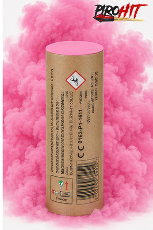 Pink Smoke Flare MA0509-ZAW 50 Seconds P1 with Pull Ignition