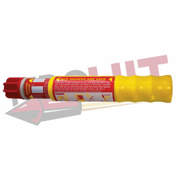 Raca morska Comet RED HANDFLARE - rokładana rączka