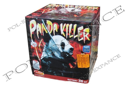 Panda Killer C363PA – fireworks cake 36 shots 30 mm F3 Klasek 8595182472865
