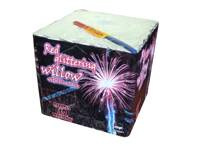 Red Glittering Willow – fireworks cake 49 shots 30 mm F3 Jorge JW8001