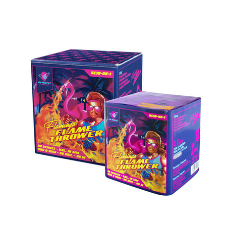 Batterij Flame Thrower AC18-25-1 25shots 18mm F2 Albert Feuerwerk