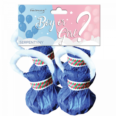 Serpentine Throws Baby Shower Blue TXK162-2 50/4