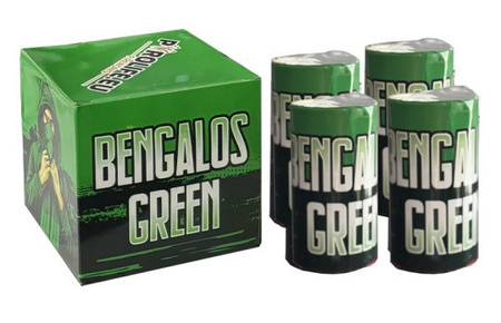 Bengaals vuur Bengalos Green 4 Stuks Groen 56 g F2 Pyrolife