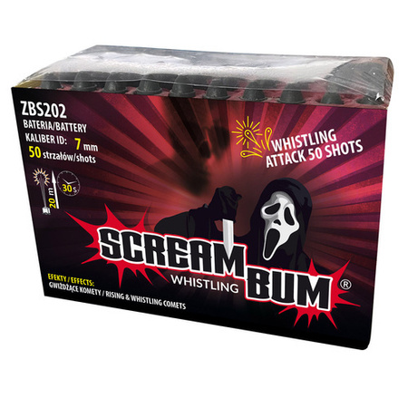 Scream Bum Batterij 50sch F2 Zom Bum ZBS202