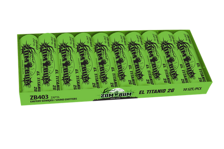 El Titanio 2G Sound Emitter 20pcs P1 Zom Bum ZB403