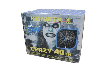 Batterij Crazy 40-th LDC186 40shots 30mm F3 MAGICTIME