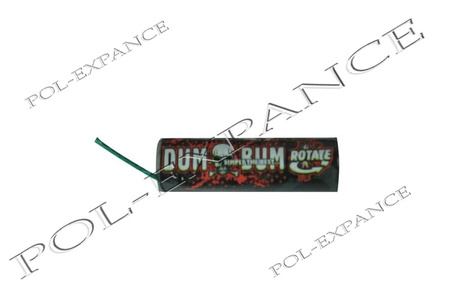 RP5DU14 Dum Bum Rotate green spinning top with bangs and crackles 50/20 T1