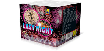 Last Night TW144 Tomaszek – leistungsstarke Feuerwerksbatterie mit 49 Schuss