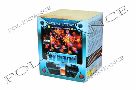 Batterij New Generation 1 JW27 25shots 20mm F2 Jorge
