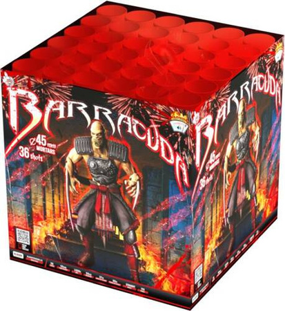 Batterij Barracuda 36shots 45mm F3 Klasek