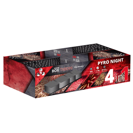 Pyro Night Compound 264shot F3 Triplex TXB099