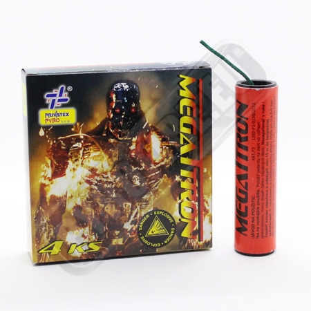 MEGATRON 5g VERY STRONG FIRECRACKERS pack/4pcs