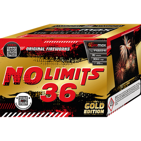 No Limits Gold 36s 20mm PXB2241  F2  12/1