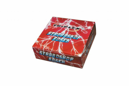 Stroboskop biały TXF440 Triplex – 3 sztuki, 60 sekund, F2
