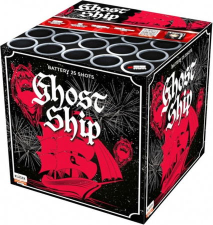 Cake Ghost Ship C2525L 25shots 25mm F2 Klasek