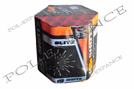 Vuurwerkbatterij Blitz PXB3711 19 Schoten 50 mm F3 5901721792029 Piromax