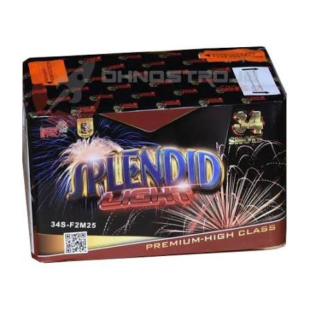 Wyrzutnia Splendid Light 34S‑F2M25 34strz 30mm F2 Mega Fireworks