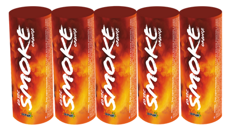 Color Bum Swieca dymna Orange 60s 5szt Zom Bum
