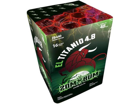 Zom Bum El Titanio 4.8 16s ZB440 F3 4/1