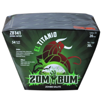 ZB141 Zom Bum El Titanio V 54s Z-Shape F2  4/1