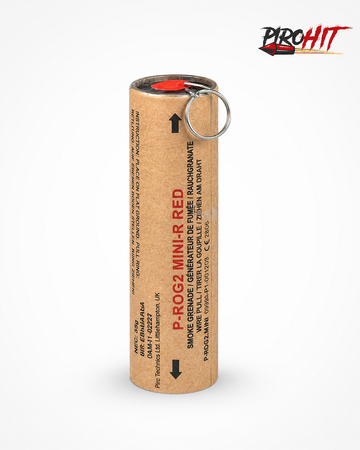 Świeca dymna Pyrolife red RDG2-MINI/R P1 100/1