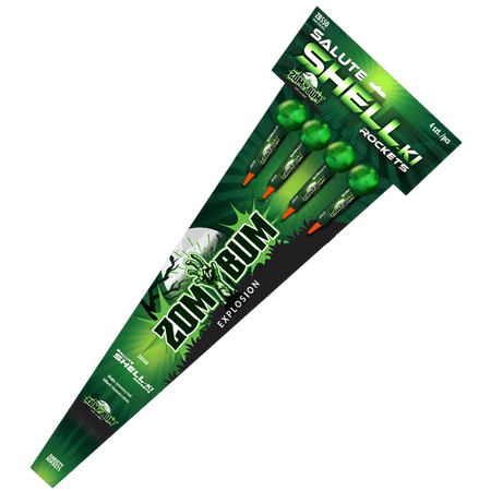 Shell-ki Raketen ZomBum Explosions-Knall-Raketen ZB550 F3 18/4 HIT