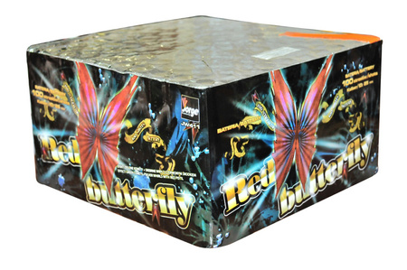 Rode vlinder 100s JW411 2/1