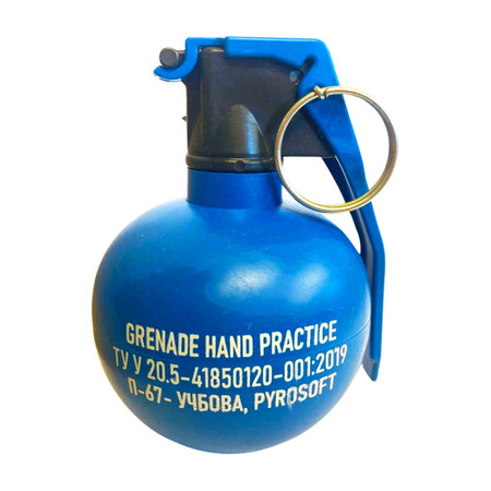 P67P NAVO BLAUWE trainingsgranaat