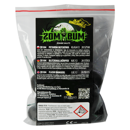 Zom Bum Dinosaurier-Eier ZB104 F3 100/20