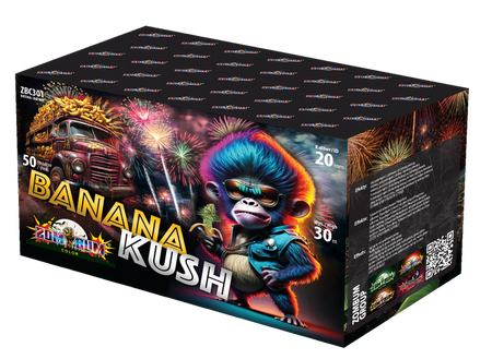 Banana Kush 40s ZomBum Color ZBC301  F2  6/1