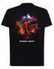 T-shirt czarny Hot Peppers THP2 2x nadruk rozm. XL