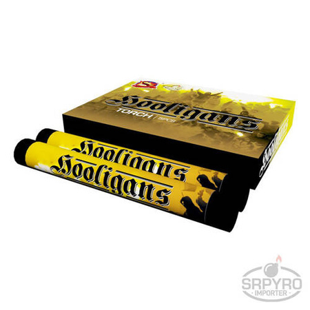 Hooligans Yellow Smoke Candle T1 SRPyro 5pcs