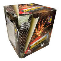 Tomaszek TWP40 Armageddon vuurwerkbatterij – 25 schoten, 50 mm, F3