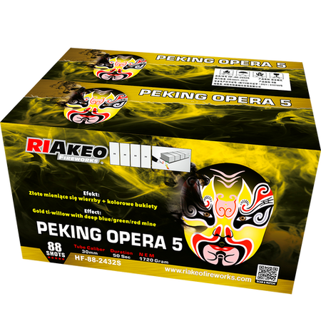 Batterij Peking Opera 5 HF-88-2432S 88shots 30mm F2 Riakeo