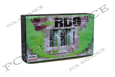 Smoke Grenade RDG25ZE Turbo Green 25sec. Double-sided