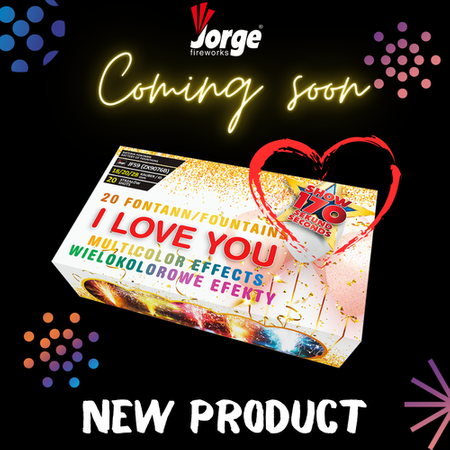 „I Love You“-Set mit 20 Springbrunnen JF59 F2 2/1